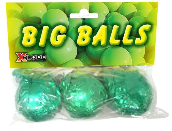 Xplode Big Balls Riesen-Cracklingbälle 3er Pack