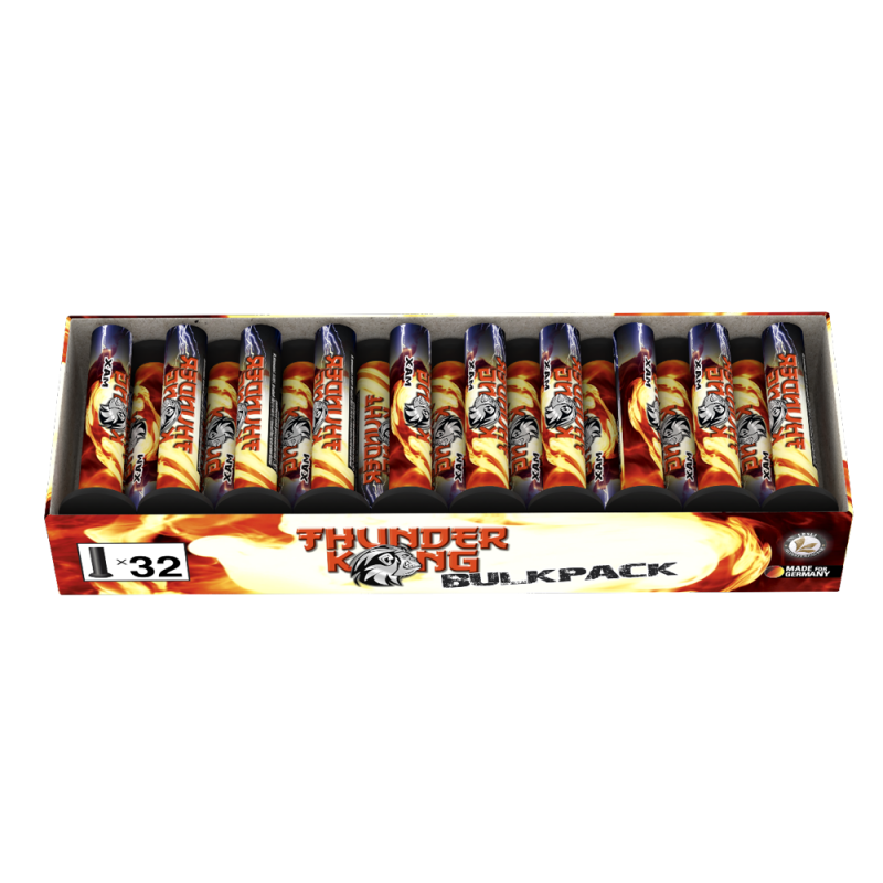 Lesli Thunder-Kong-Bulkpack 32er Set Blitzknall Bombenrohre